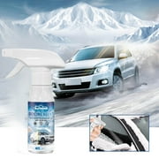 Inerposs Quick Frost and Ice Melt Spray for Car Windshields - 60ml Heavy-Duty Deicer with Fast Acting Formula, Easy to Use and Removes Snow in Minutes, Safe for All Vehicle Glass and Exteriors
